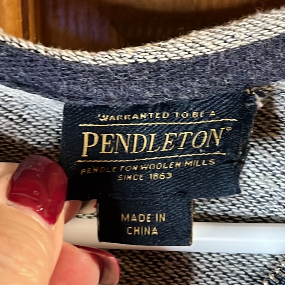 Pendleton Surf Pendleton Full Zip With Hood Size … - image 2